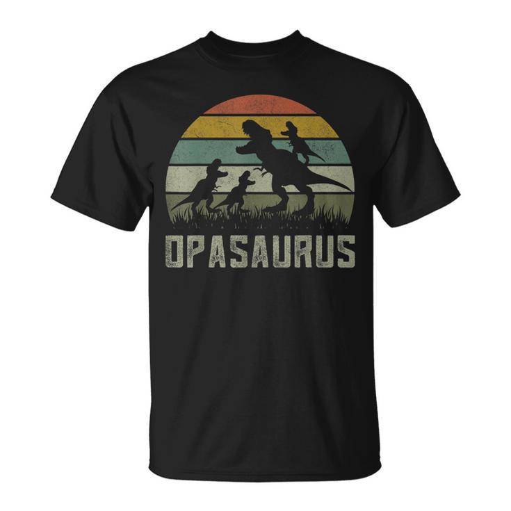 Lustiges Opa Dinosaurier T-Shirt, Saurier Motiv für Großväter