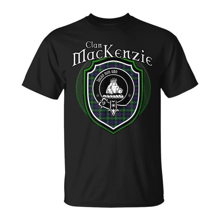 Mackenzie Clan Crest | Scottish Clan Mackenzie Family Badge Unisex T-Shirt