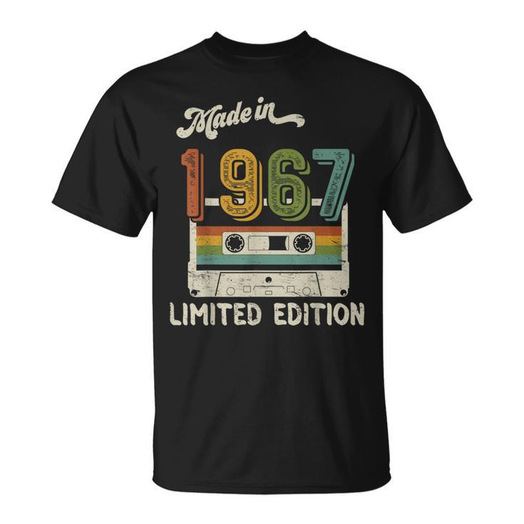 Made In 1967 Limited Edition Vintage Retro Birthday In 1967 T-Shirt