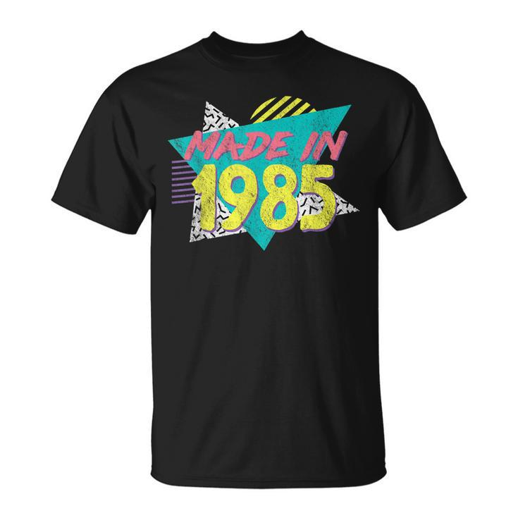 Made In 1985 Retro Vintage 38Th Birthday  Unisex T-Shirt