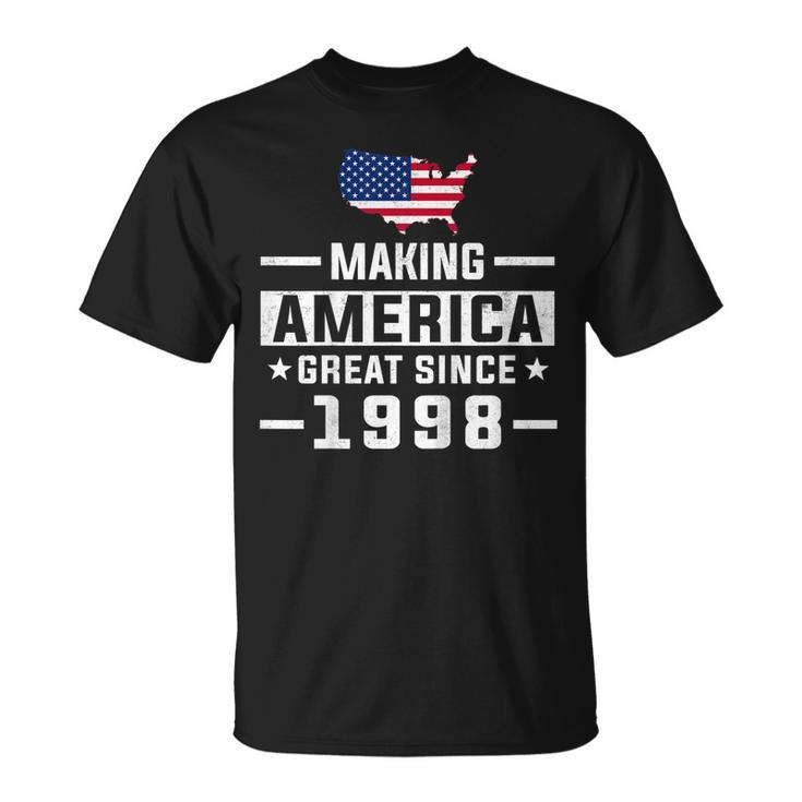 Making America Great Since 1998 21St Birthday  Gifts Unisex T-Shirt