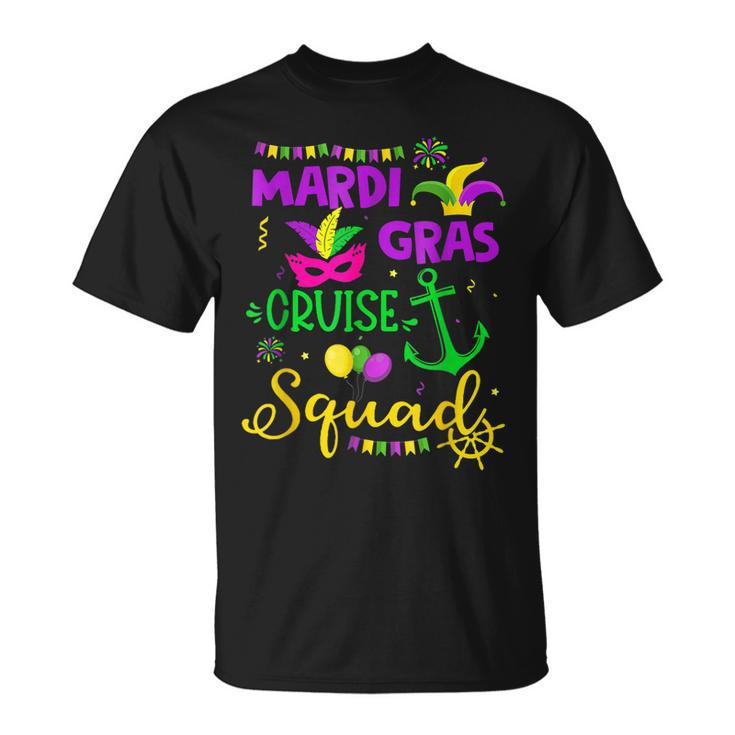 Mardi Gras Cruise Cruising Mask Cruise Ship Party Costume V8 T-Shirt
