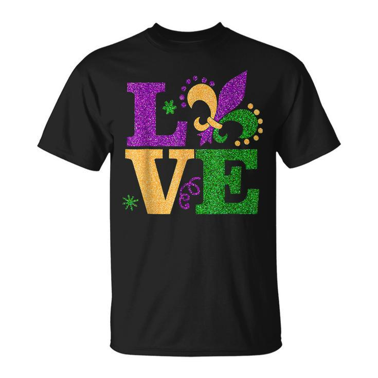 Mardi Gras Love Mardi Gras 2023 T-Shirt