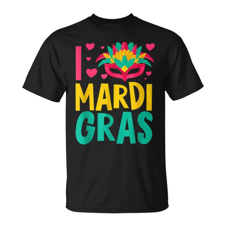 Mardi Gras Yall Celebrating Party L Love Mardi Gras T-Shirt