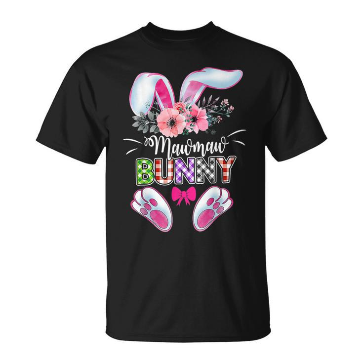 Mawmaw Bunny Plaid  Happy Easter Day  Unisex T-Shirt