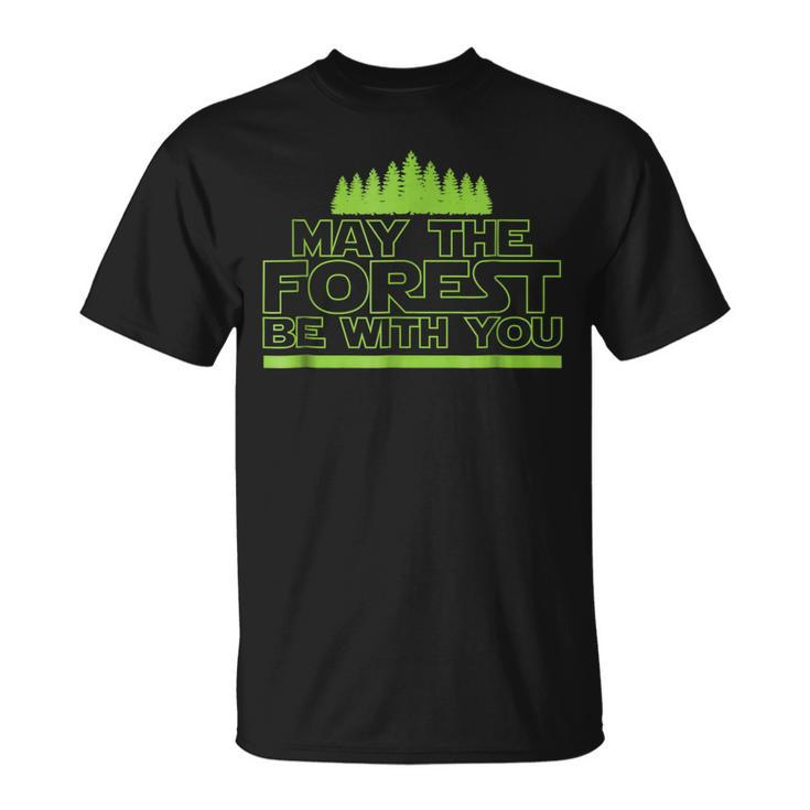 May The Forest Be With You Shirt Earth Day Environment Tee Unisex T-Shirt