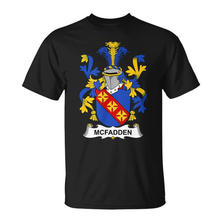Mcfadden Coat Of Arms Family Crest Unisex T-Shirt
