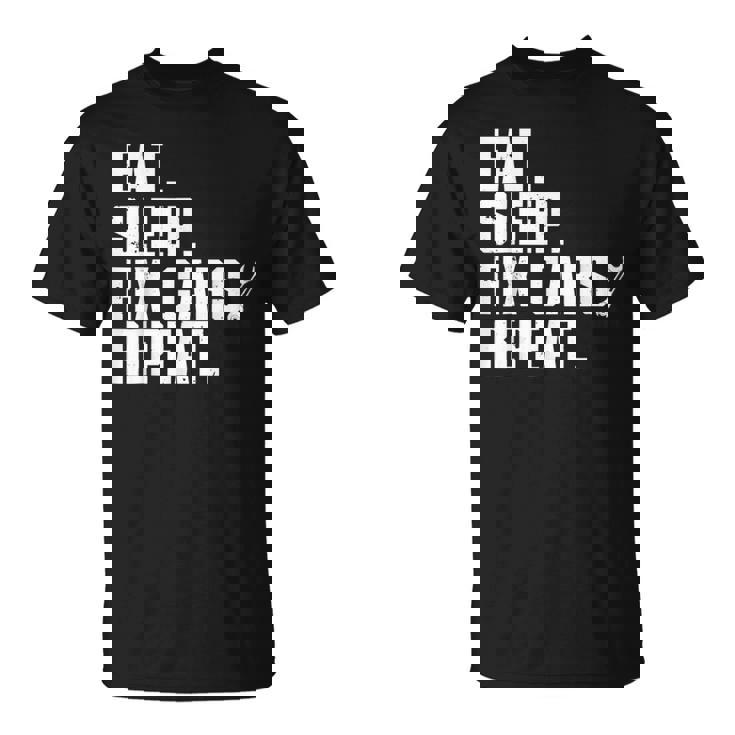 Mechanic For Men Dad Auto Garage Automobile Car Lover Tshirt Seseable