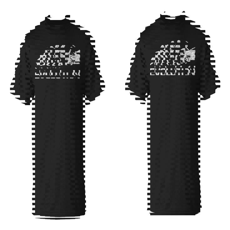 Mechanic Evolution Cool Car Lover Fun Birthday Gift Cars Unisex T-Shirt