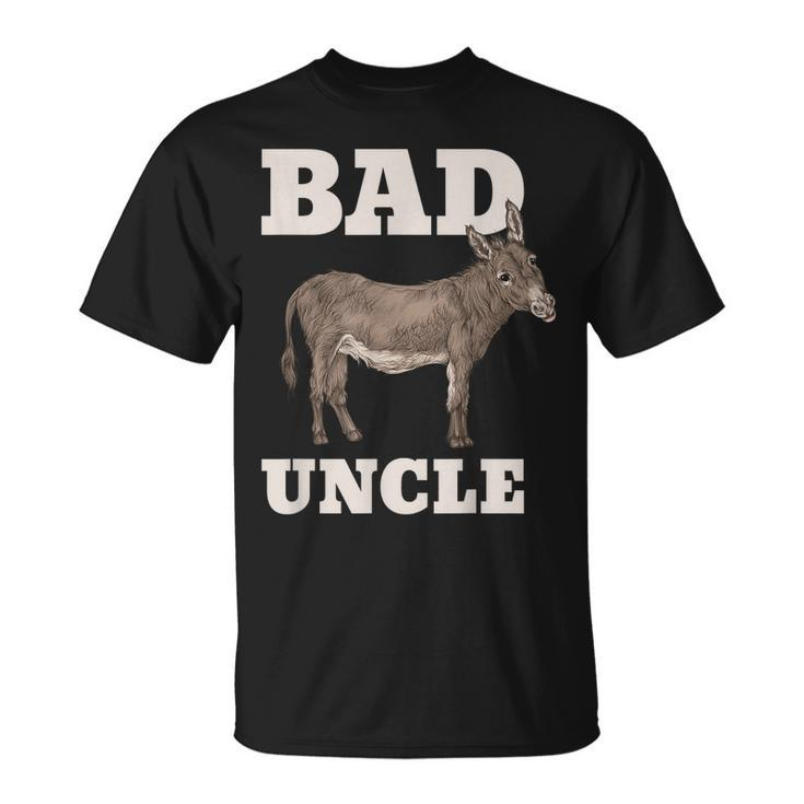 Mens Badass Uncle Funny Pun Cool  Unisex T-Shirt