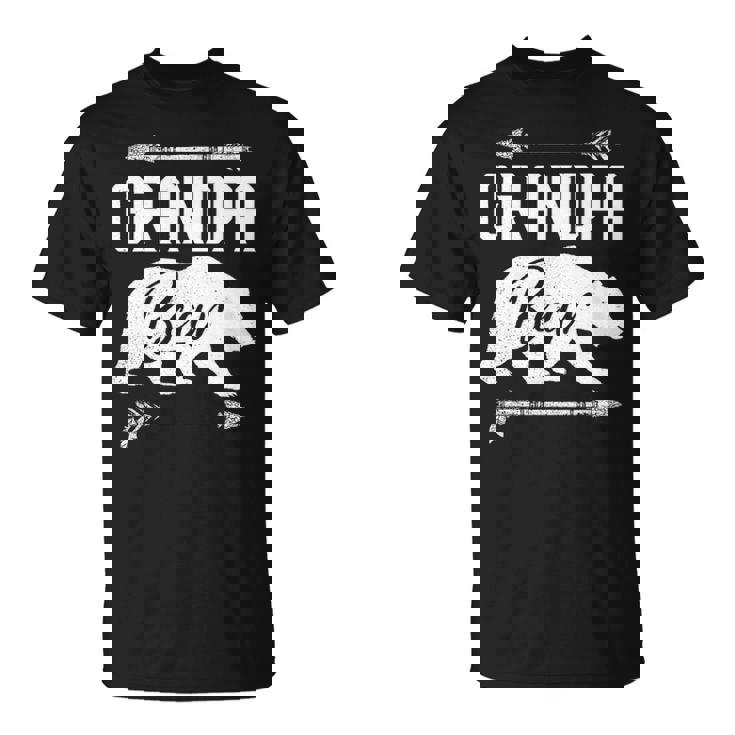 Mens Grandpa Bear Funny Fathers Day Gift Papa Men Dad Best Top