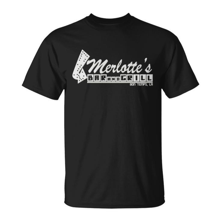 Merlottes Bar Grill Sign Shirt T-Shirt T-shirt