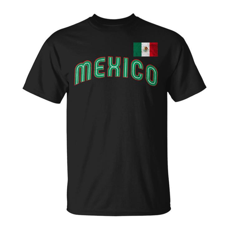 Mexican Baseball 2023 Player Mexico Pride Flag Baseball   Unisex T-Shirt