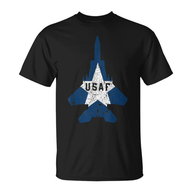 Military Aircraft Pilot Gifts T  Usaf Proud Soldier Unisex T-Shirt