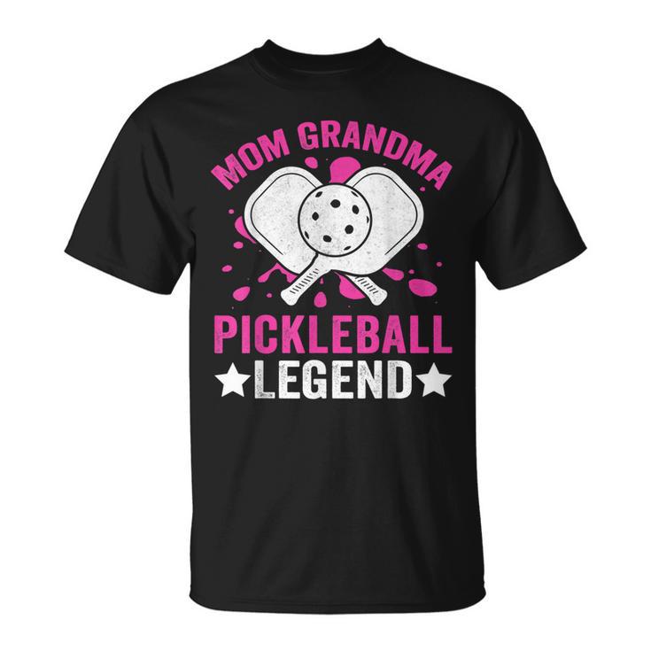 Mom Grandma Pickleball Legende T-Shirt für Frauen