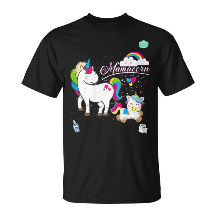 Mom Unicorn Baby Plus Size Gift For Womens Unisex T-Shirt