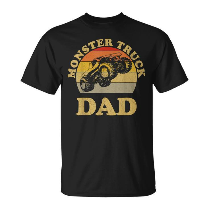 Monster Truck Dad Retro Vintage Monster Truck V2 T-Shirt