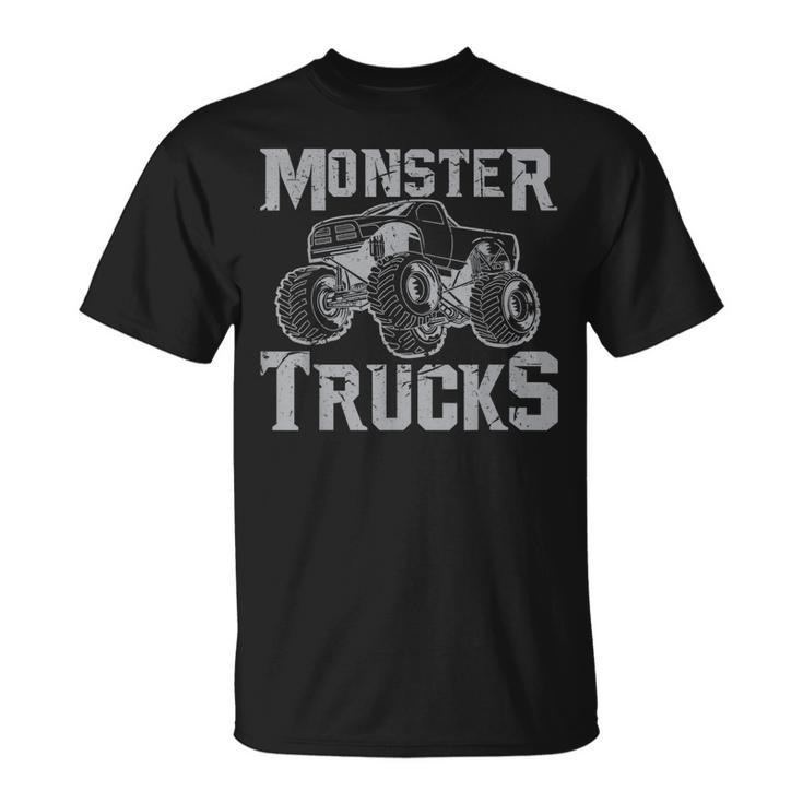 Monster Truck Retro Vintage Off Road T-Shirt