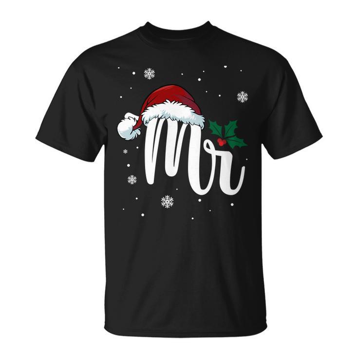 Mr Claus Matching Family Christmas V2 Unisex T-Shirt