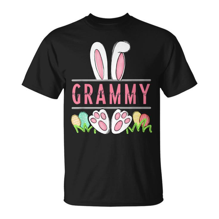 My Favorite Bunny Call Me Grammy Cute Bunny Easter  Unisex T-Shirt