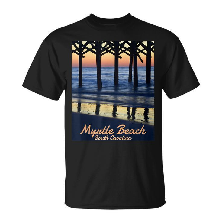 Myrtle Beach - South Carolina - Aesthetic Design - Classic  Unisex T-Shirt