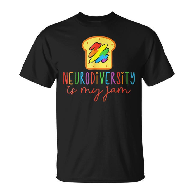 Neurodiversity Is My-Jam Autism Awareness Special Education  Unisex T-Shirt