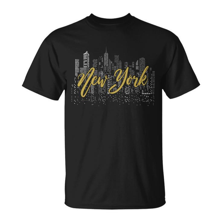 New York City Skyline  Buildings Unisex T-Shirt