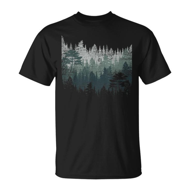 Night Nature Wildlife Trees Outdoor Forest  Unisex T-Shirt