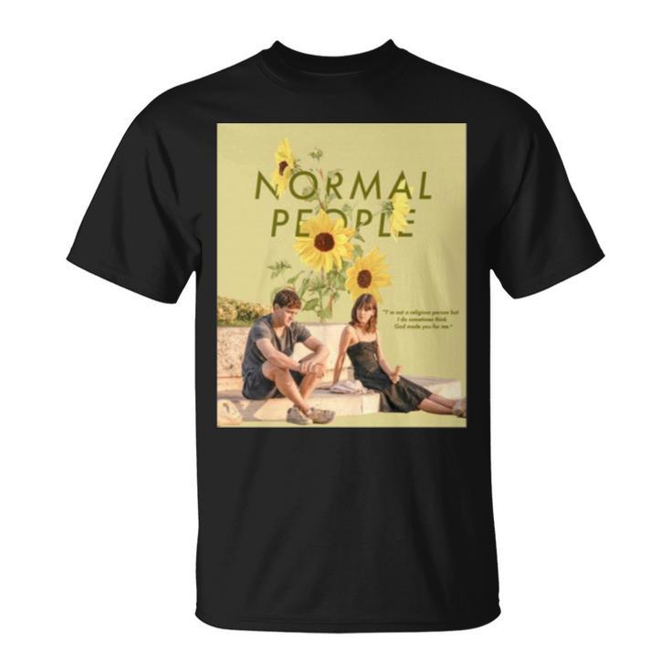 Normal People Movie Design Paul Mescal Unisex T-Shirt | Mazezy