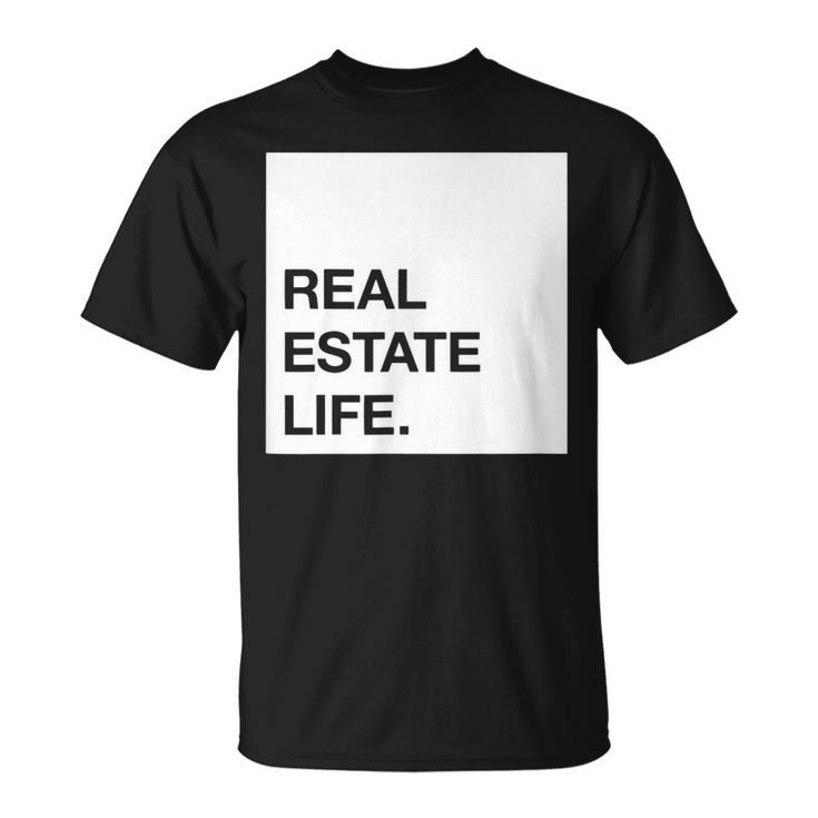 Novelty Realtor Pocket Realtor Life Real Agent  Unisex T-Shirt