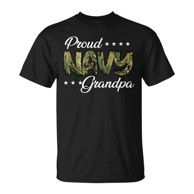 Nwu Bold Proud Navy Grandpa Unisex T-Shirt