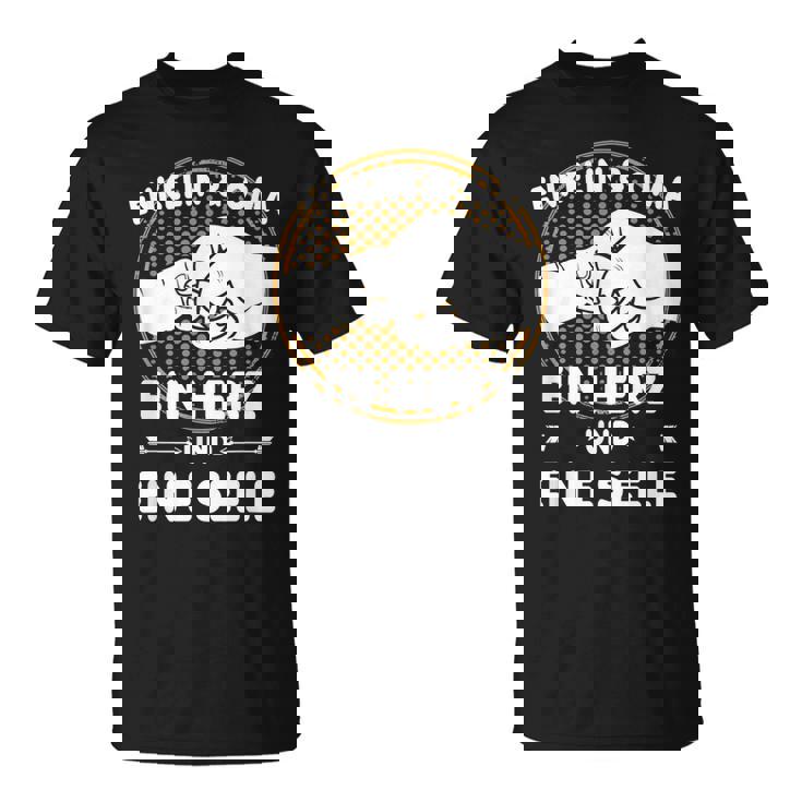 Oma Und Enkelin Ein Herz Und Eine Seele Oma T-Shirt