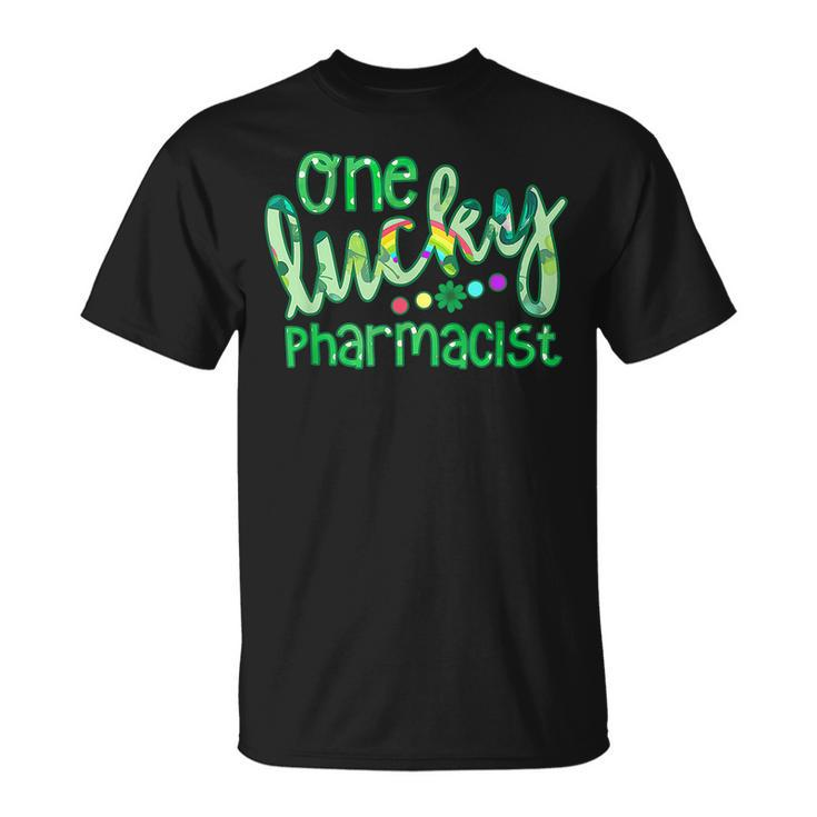 One Lucky Pharmacist Pharmacy Squad Lucky St Patricks Day T-shirt