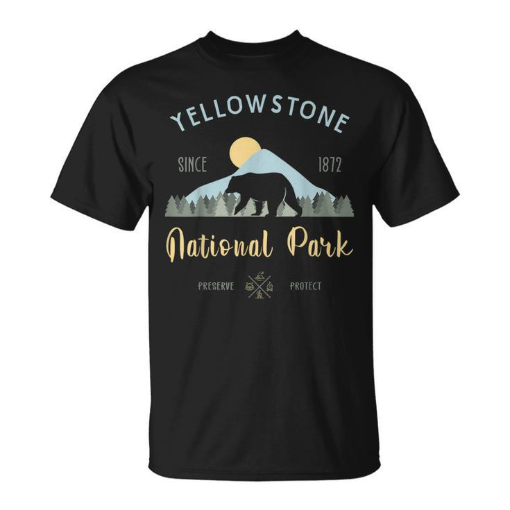 Outdoor National Park Yellowstone National Park T-Shirt
