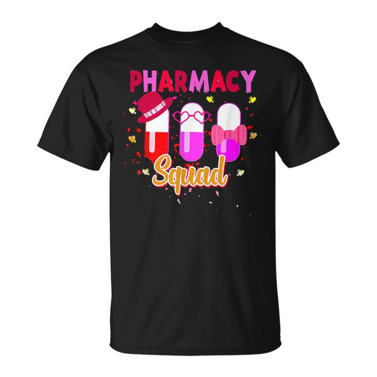 Pharmacy Squad Pharmacist Valentines Day Matching T-Shirt