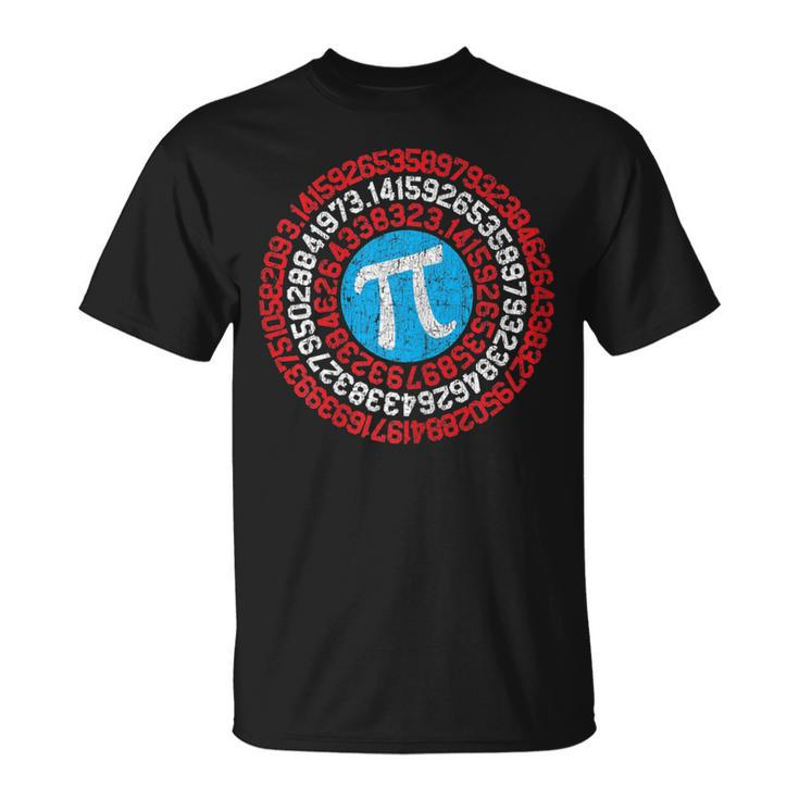 Pi Day Shirt Math Captain 314 Pi  Unisex T-Shirt