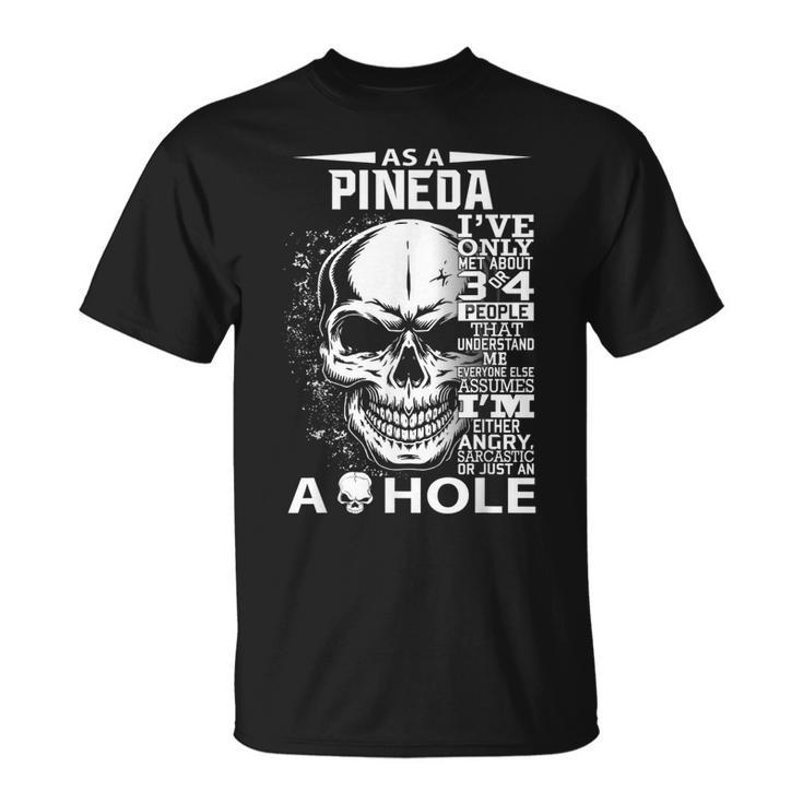 Pineda Definition Personalized Custom Name Loving Kind Unisex T-Shirt