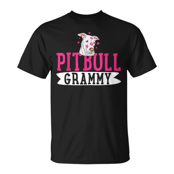 Pitbull Grammy Pit Bull Terrier Dog Pibble T-shirt