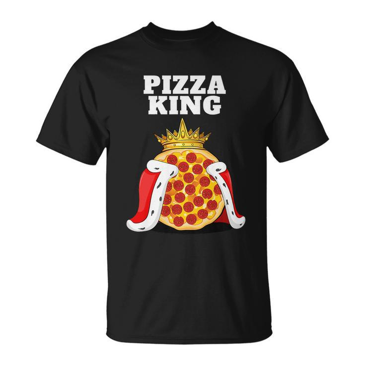 Pizza King Pizza Lover Cute Pizza Funny Foodie Unisex T-Shirt
