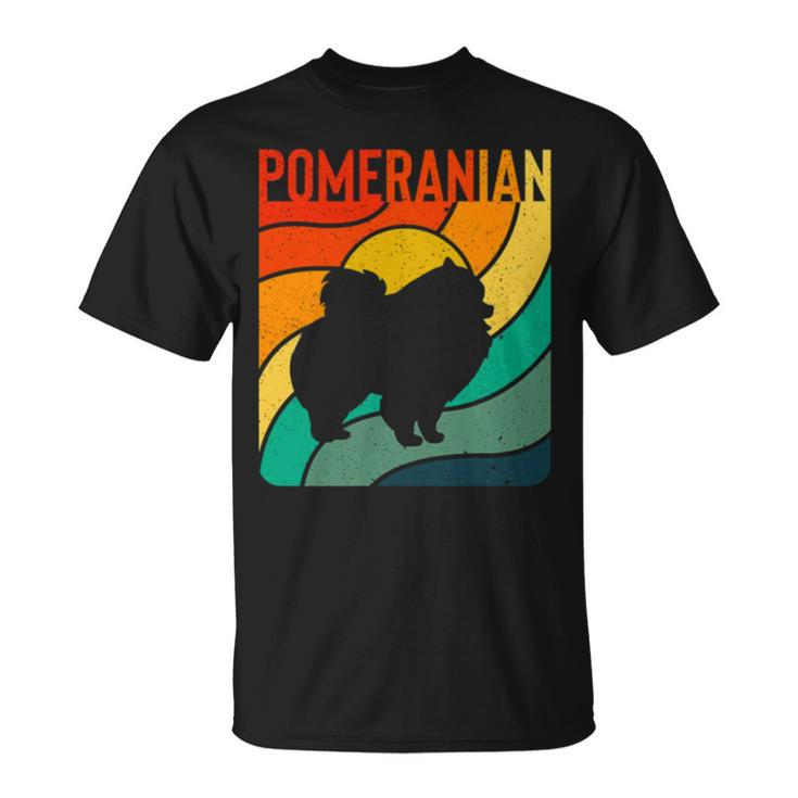 Pomeranian Dog Vintage Pet Lover Unisex T-Shirt