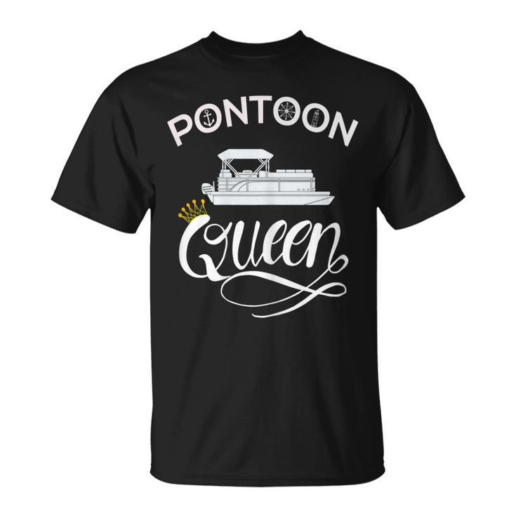 Pontoon Queen Pontoon Boat Accessories T-Shirt