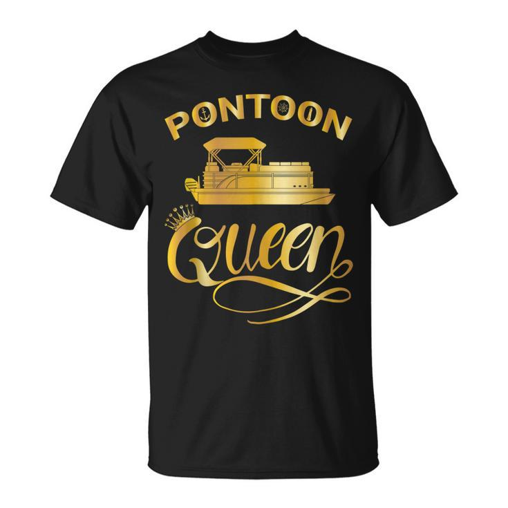 Pontoon Queen Pontoon Boating Accessories T-Shirt