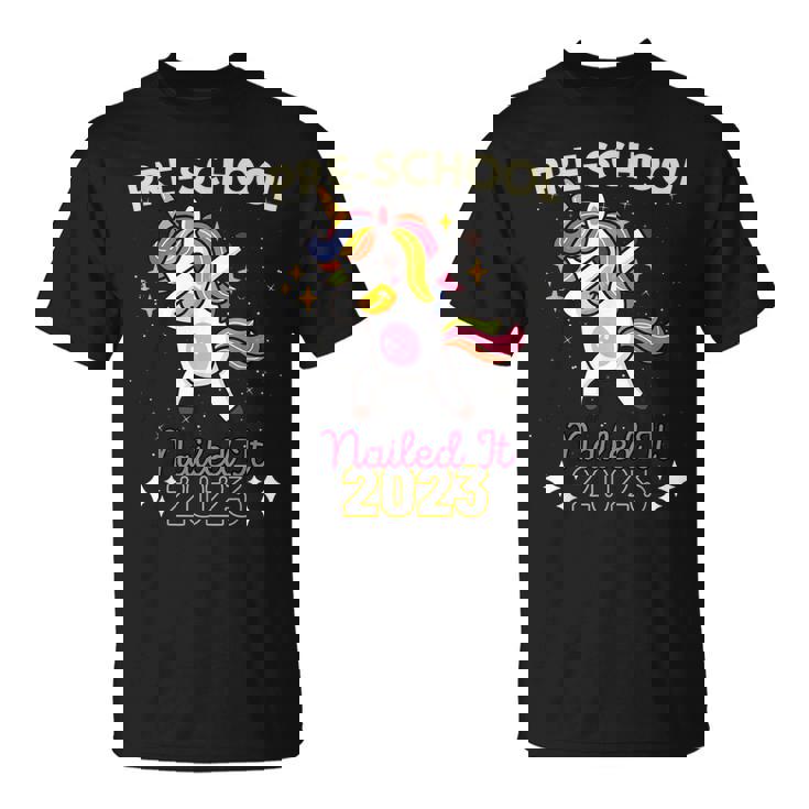Preschool Graduation Gifts For Girls Unicorn Graduation  Unisex T-Shirt