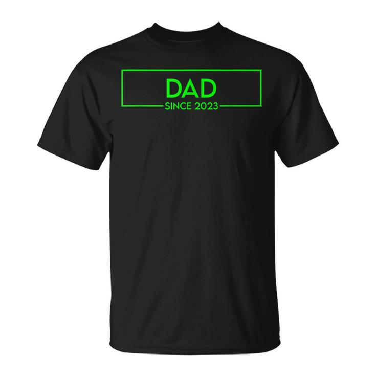 Promoted To Dad Est  Unisex T-Shirt