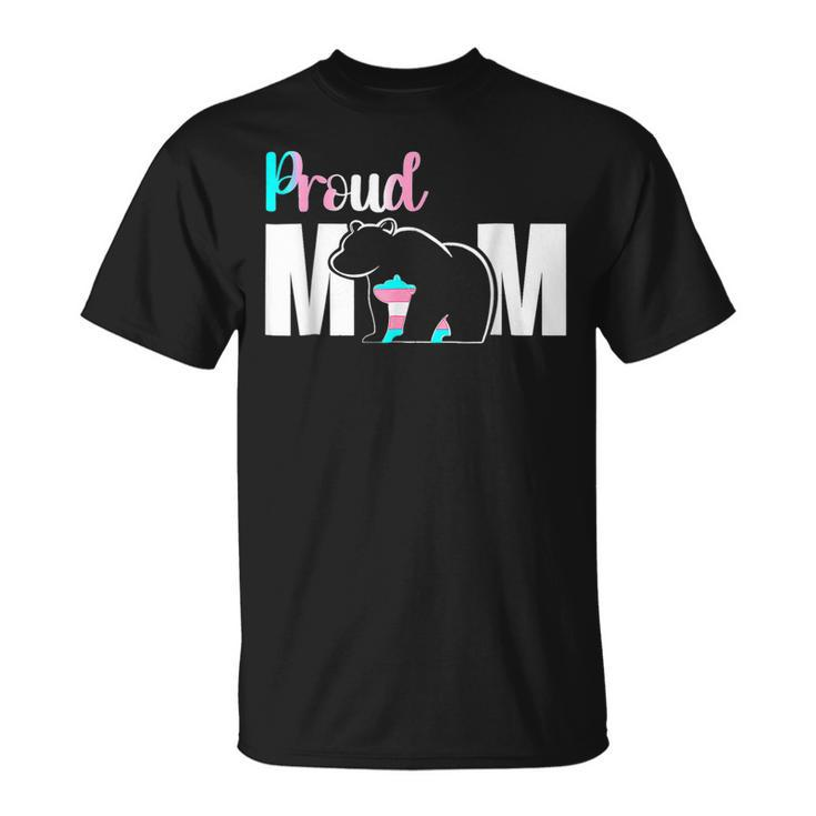 Proud Mom Mothers Day Transgender Lgbt Mama Bear Hug Love  Unisex T-Shirt