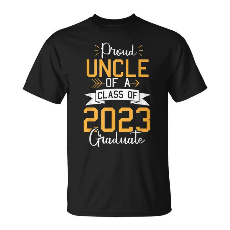 Proud Uncle Of A Class Of 2023 Graduate Graduation Family Unisex T-Shirt