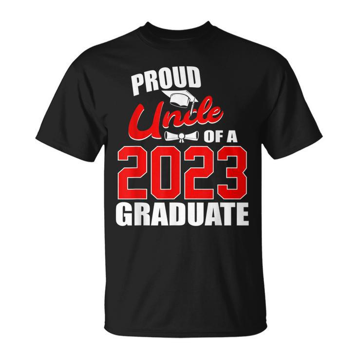 Proud Uncle Of A Class Of 2023 Graduate Senior 23 Graduation  Unisex T-Shirt