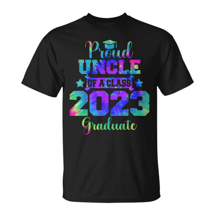 Proud Uncle Senior Class Of 2023 School Graduate Family Unisex T-Shirt