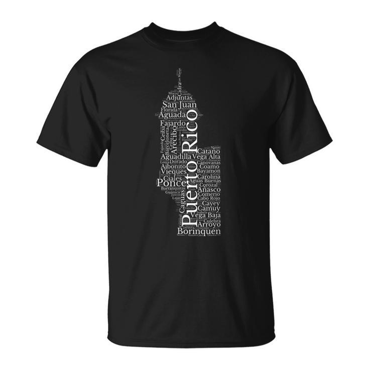 Puerto Rico El Moro Prideful Puerto Rican Cities And Towns  Unisex T-Shirt