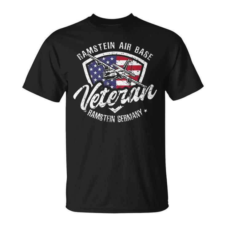 Ramstein Air Base Veteran Usaf Rhineland Germany T-shirt
